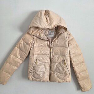 MONCLER | Down Puffer Jacket Cream Sz S